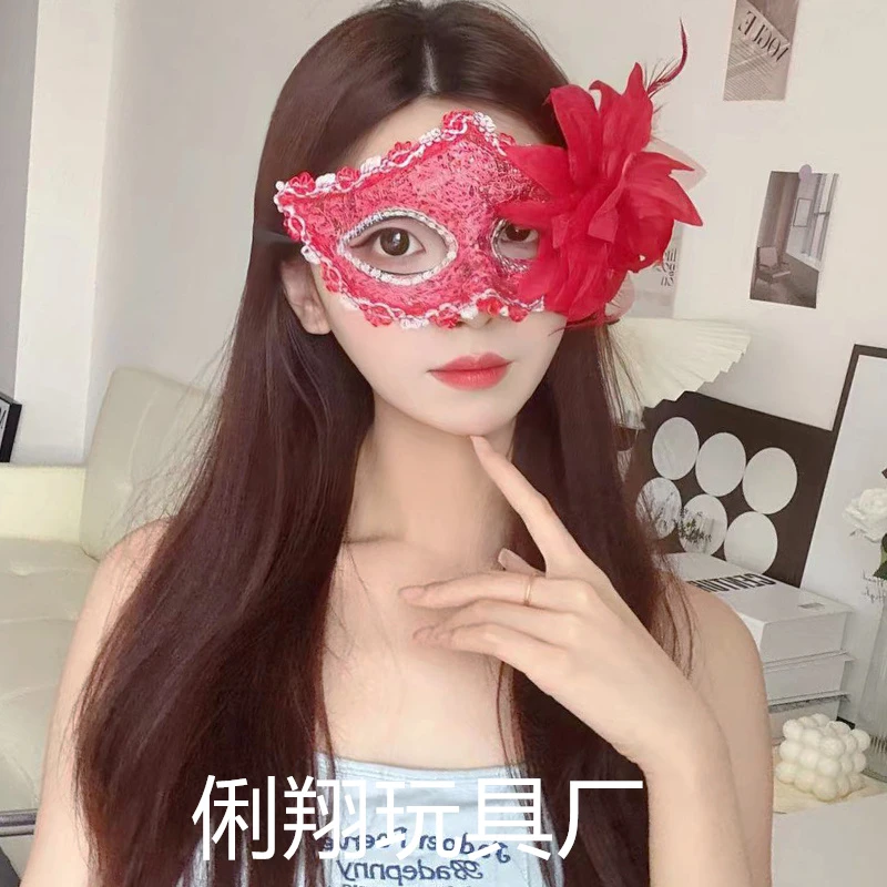 经典女款古风半脸蕾丝情趣性感面具成人面罩化妆舞会拍照摄影道具