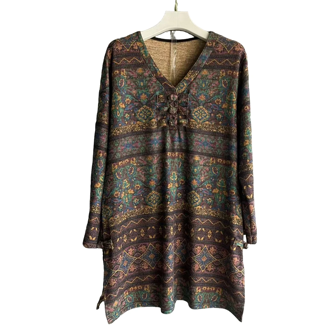 大码女装时尚大衫裙