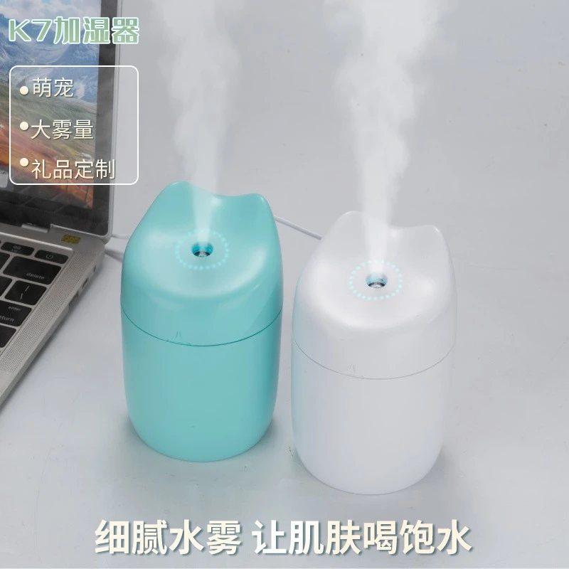 新款萌宠加湿器香薰学生版车内迷你礼品雾化器usb静音桌面加湿器
