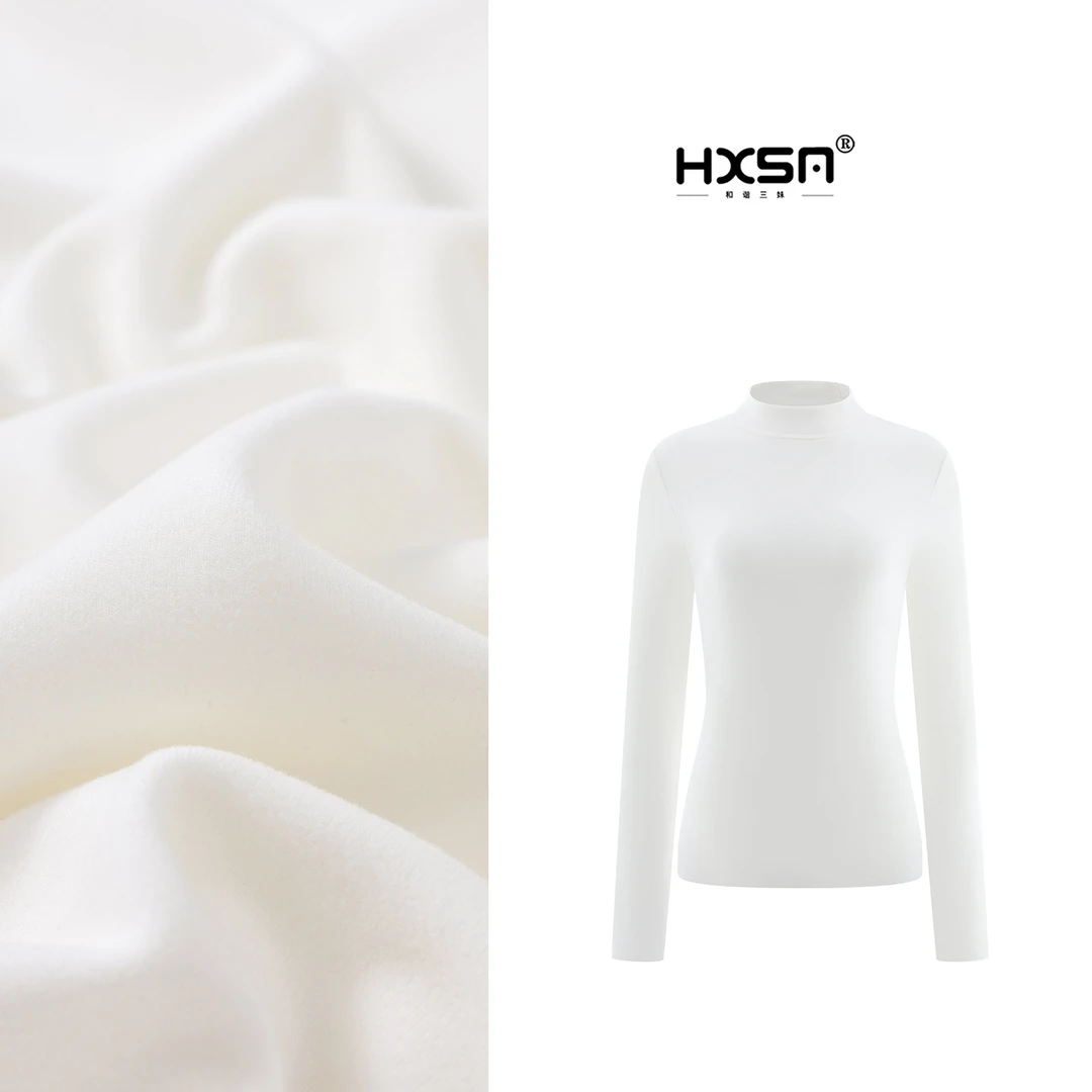 （现）HXSM「德绒糯糯衣搭一切」气质双面亲肤百搭半高领