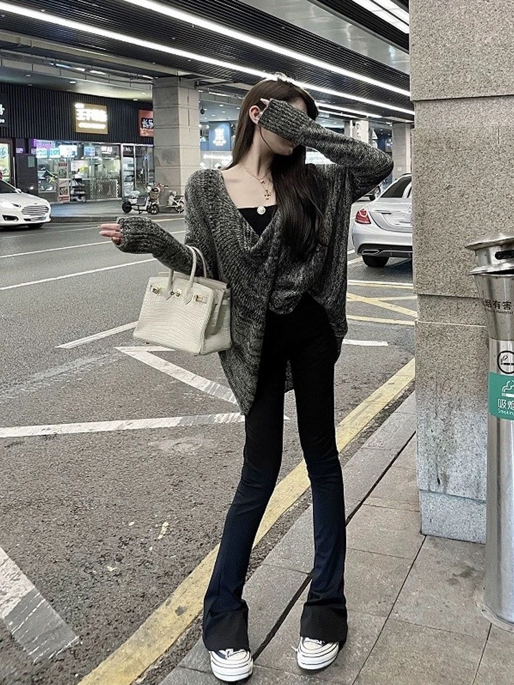 2023新款秋款喇叭裤