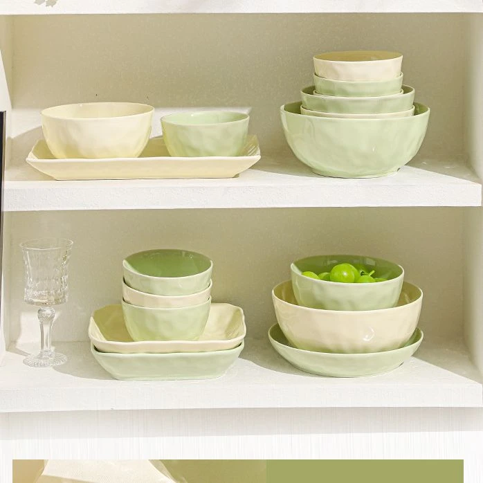 新人专享一1小物件分购试用实百货福利商品1个碗甜品碗奶油色釉手