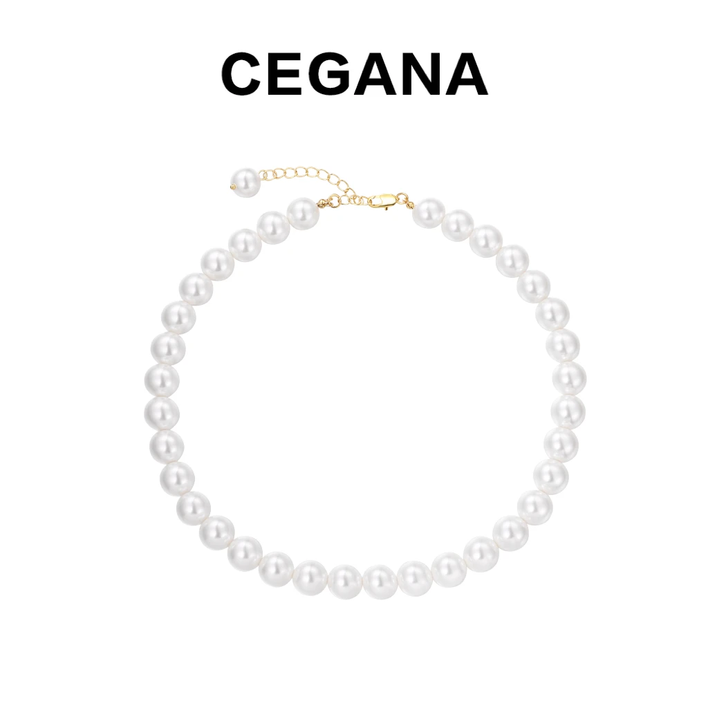 铜合金仿珍珠项链 CEGANA轻奢百搭仿珍珠项链-css