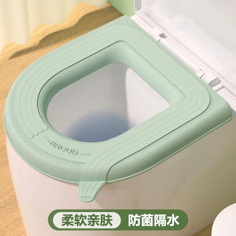 【福利包邮】马桶垫家用防水马桶坐垫通用款坐便垫加厚手提马桶圈