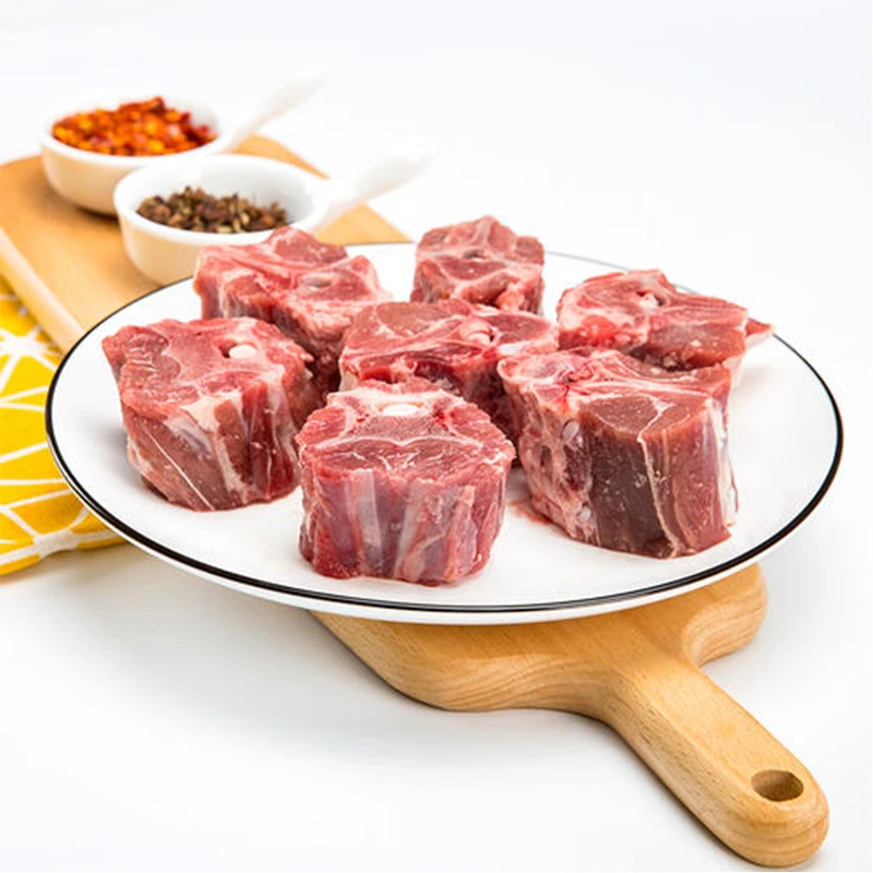 伊民康洋宁夏滩羊肉 生鲜羔羊蝎子 羊脊骨切块 火锅食材 清真