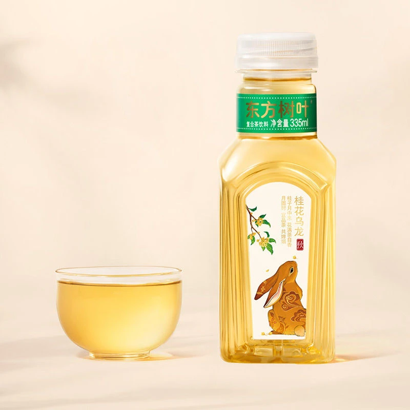 东方树叶桂花乌龙茶秋季限定口味无糖健康茶迷你瓶335ml*6瓶