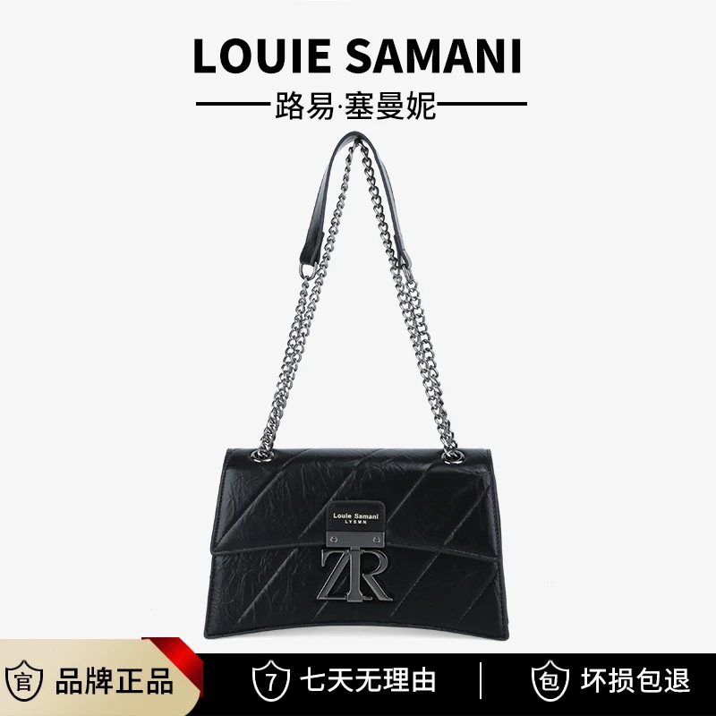 路易赛曼妮6287新款Louie Samani/路易塞曼妮轻奢单肩斜挎包高级