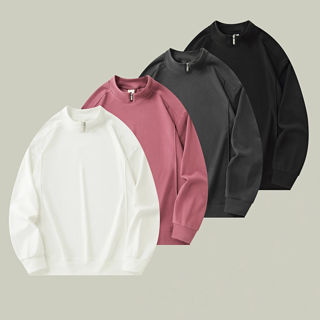 【冬季】男士情侣卫衣休闲百搭拉链德绒卫衣333