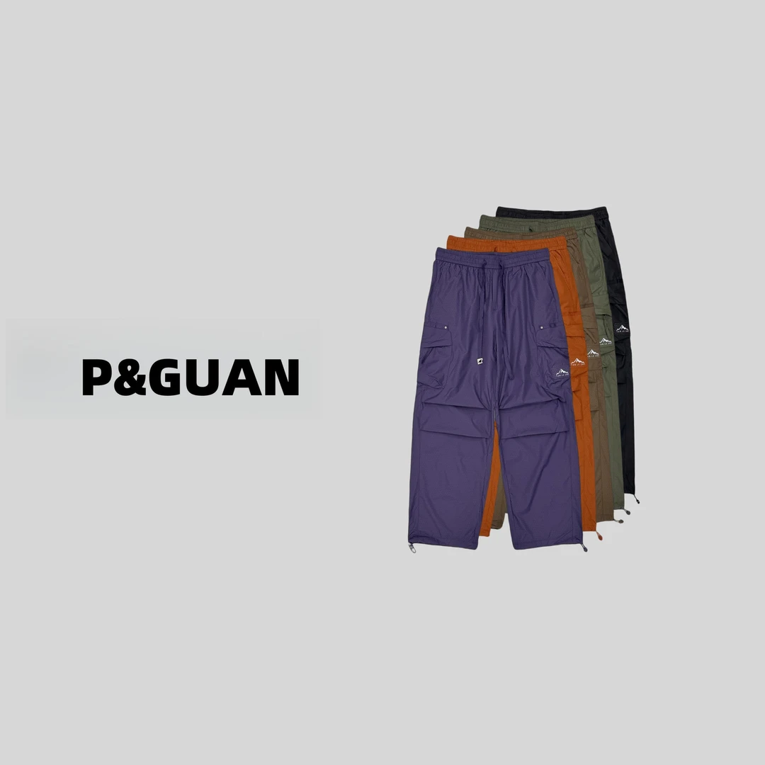 【夏季】新款休闲时尚百搭工装直筒休闲裤21051