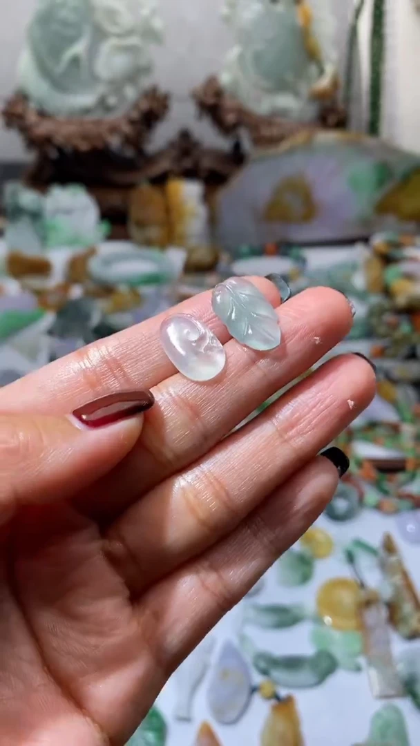 【闪购商品】定制翡翠未镶嵌翡翠滴流