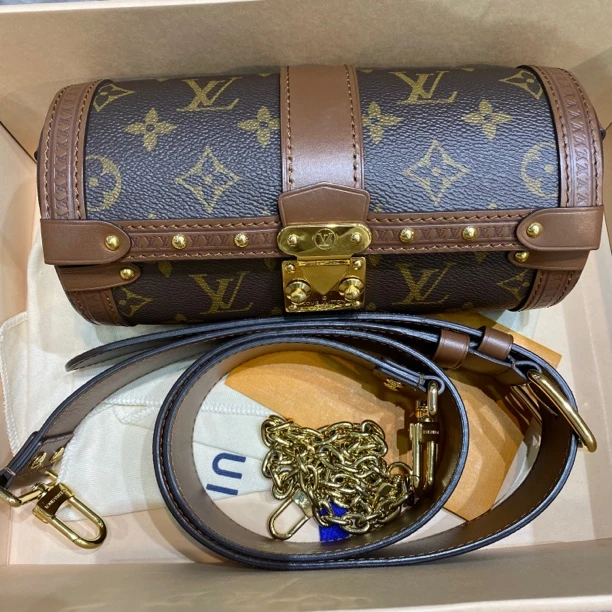 95新  捐金沉珠/路易威登/LV/巴比龙单肩包