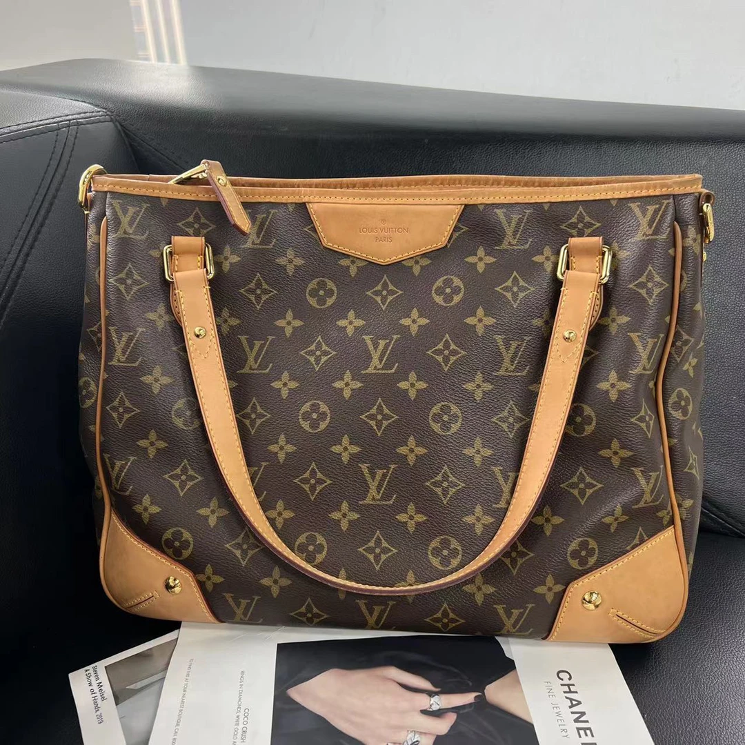 95新 LouisVuitton/路易威登 捐金沉珠/Estrela老花托特