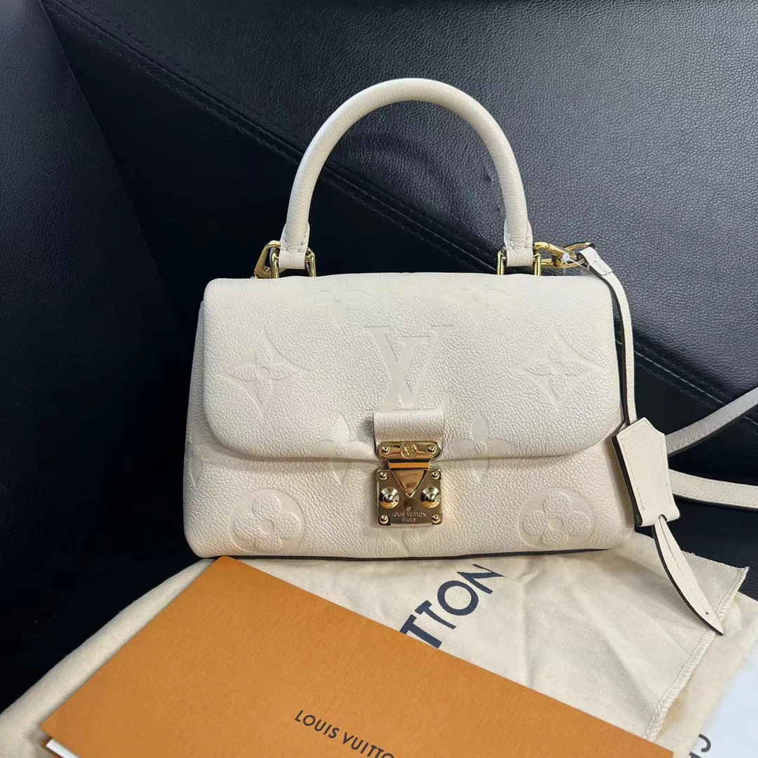 99新 LouisVuitton/路易威登 捐金沉珠/MadeleineBB/斜挎包/芯片