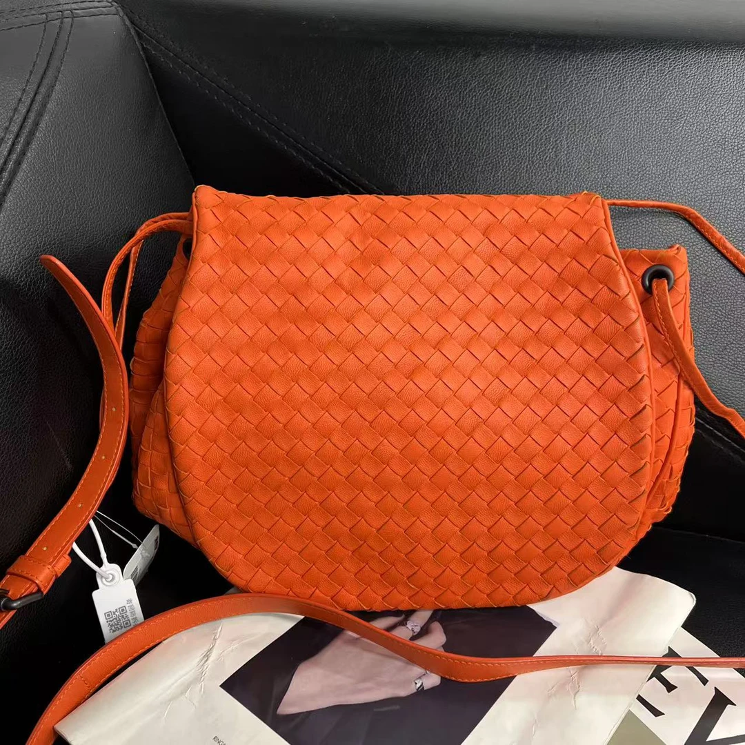 95新 BOTTEGA VENETA/葆蝶家 捐金沉珠/bv马鞍包