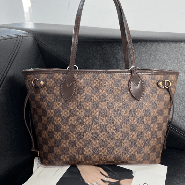 95新 LouisVuitton/路易威登 捐金沉珠/棋盘格小号nf