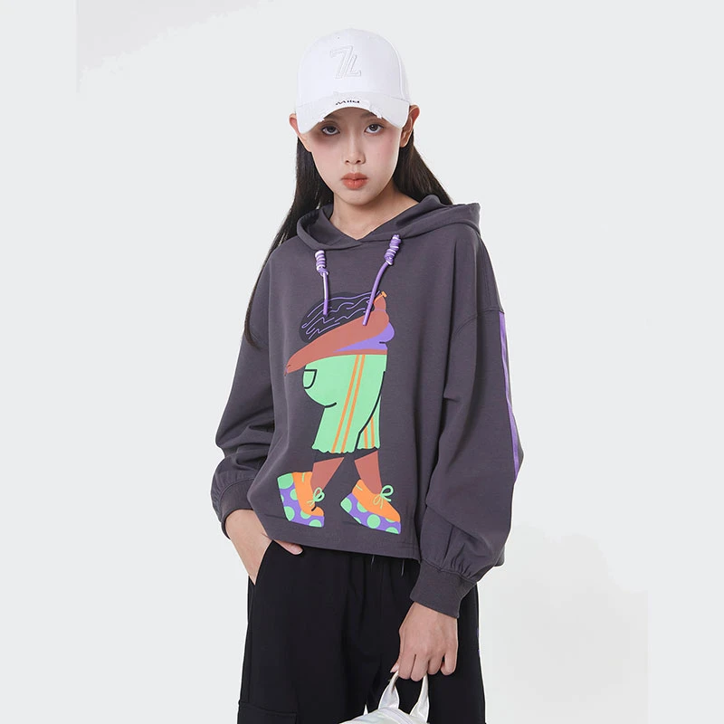 323229077女童带帽T恤卫衣（YIHAO)