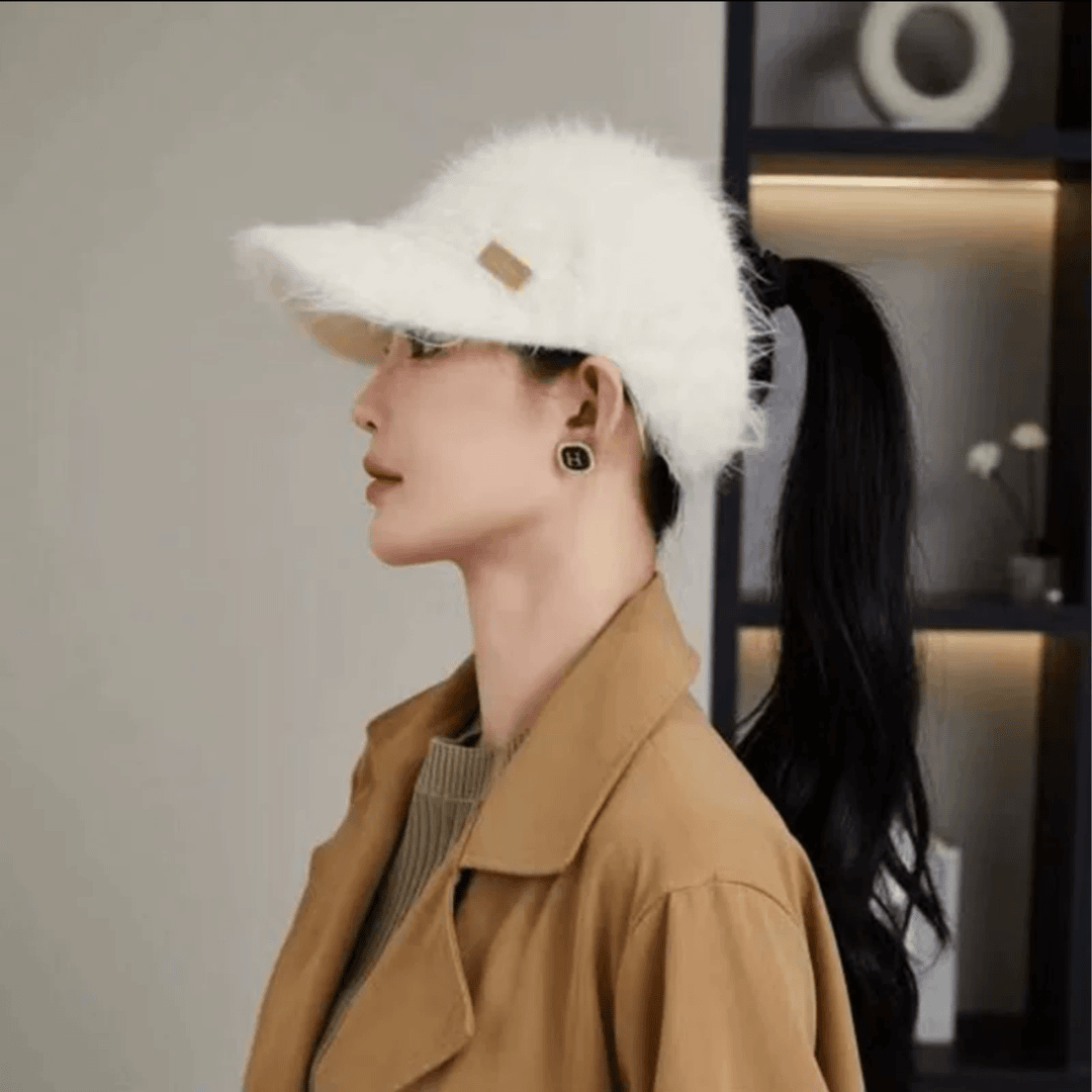 【吴姐定制】Y1224 甜美加厚保暖棒球帽