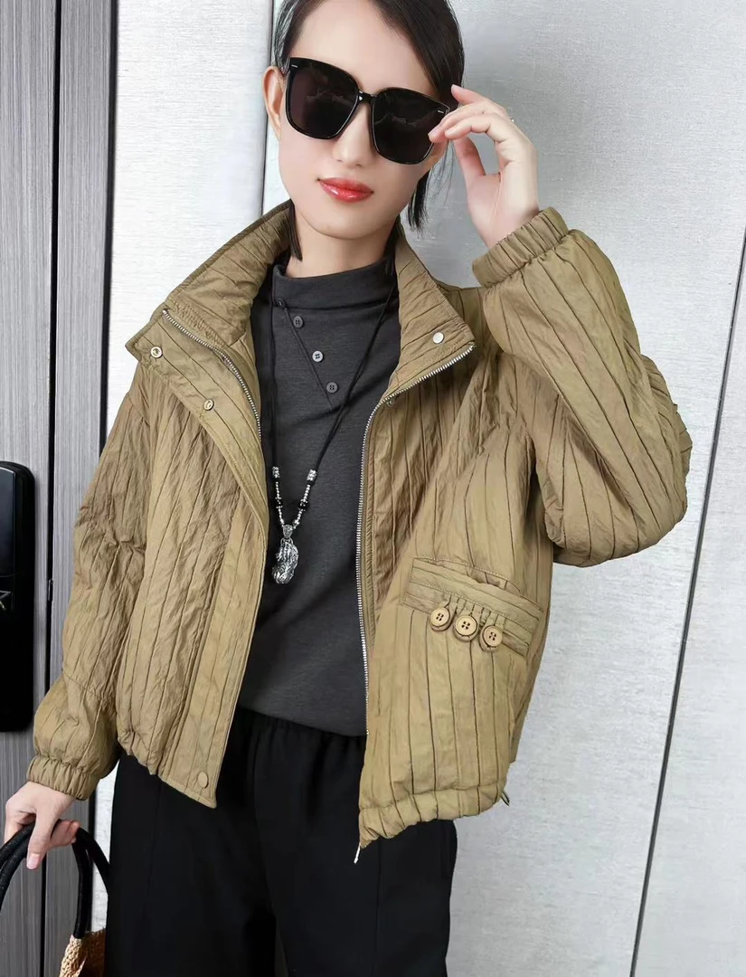 【吴姐定制】23187秋冬女款休闲时尚棉服