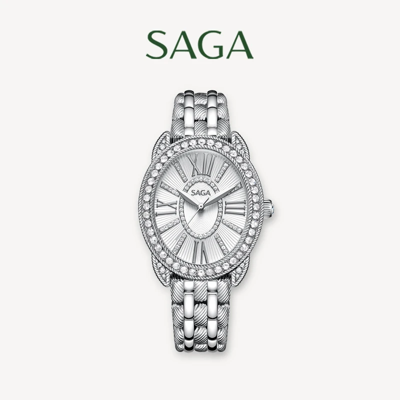 SAGA/世家【女伯爵】新款女士时尚石英表小众设计高级感百搭腕表