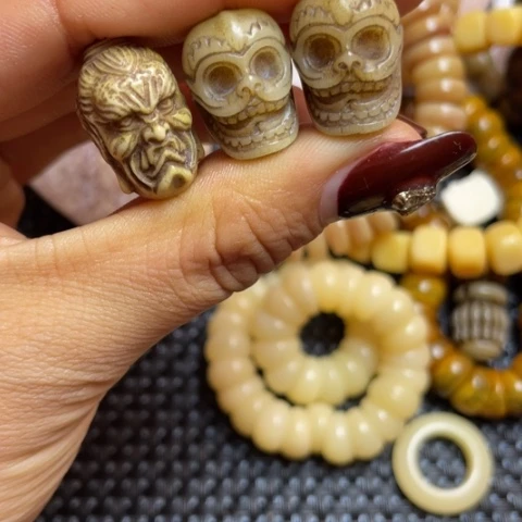 驼骨手串/手链其他配上