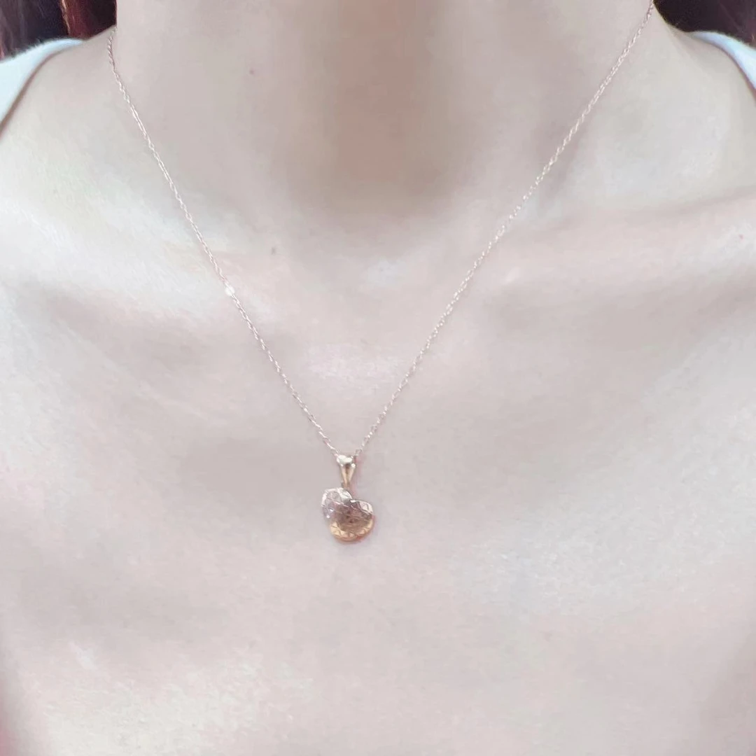 18K金时尚轻奢葫芦吊坠（赠银链）0144简约精致