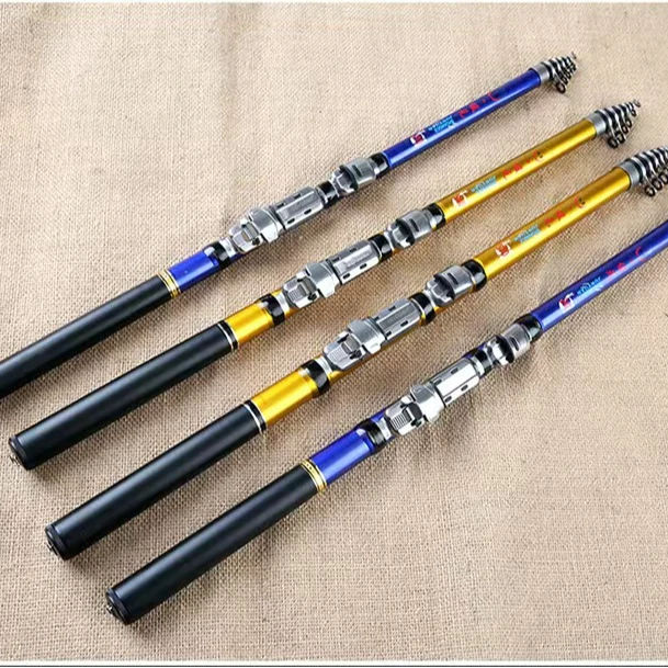 伸缩软尾小矶竿便携式短节筏竿小抛竿岸筏竿钓竿【两套送竿包】鱼竿