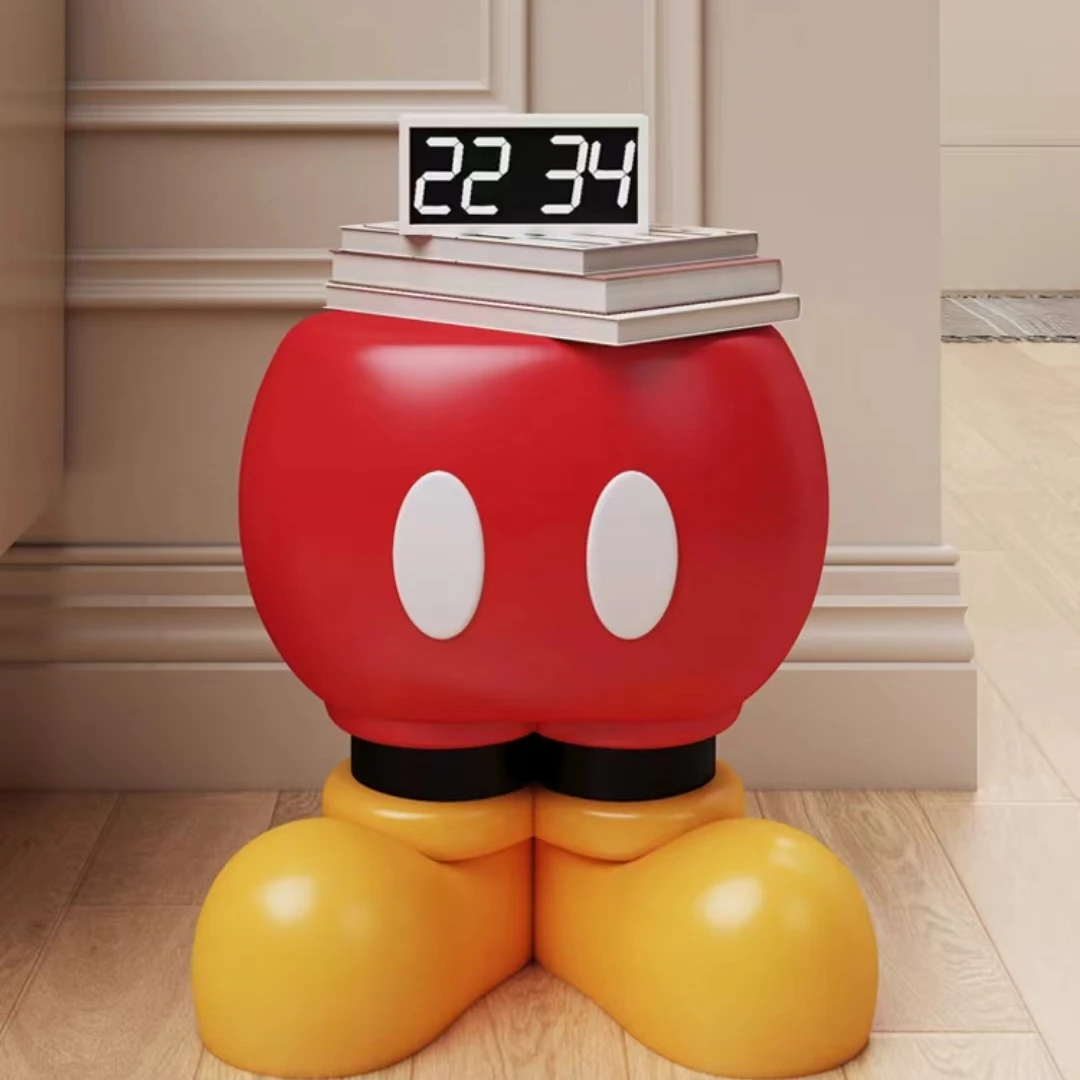 米奇落地摆件换鞋凳入户家用门口客厅卧室家居装饰品创意新家礼物