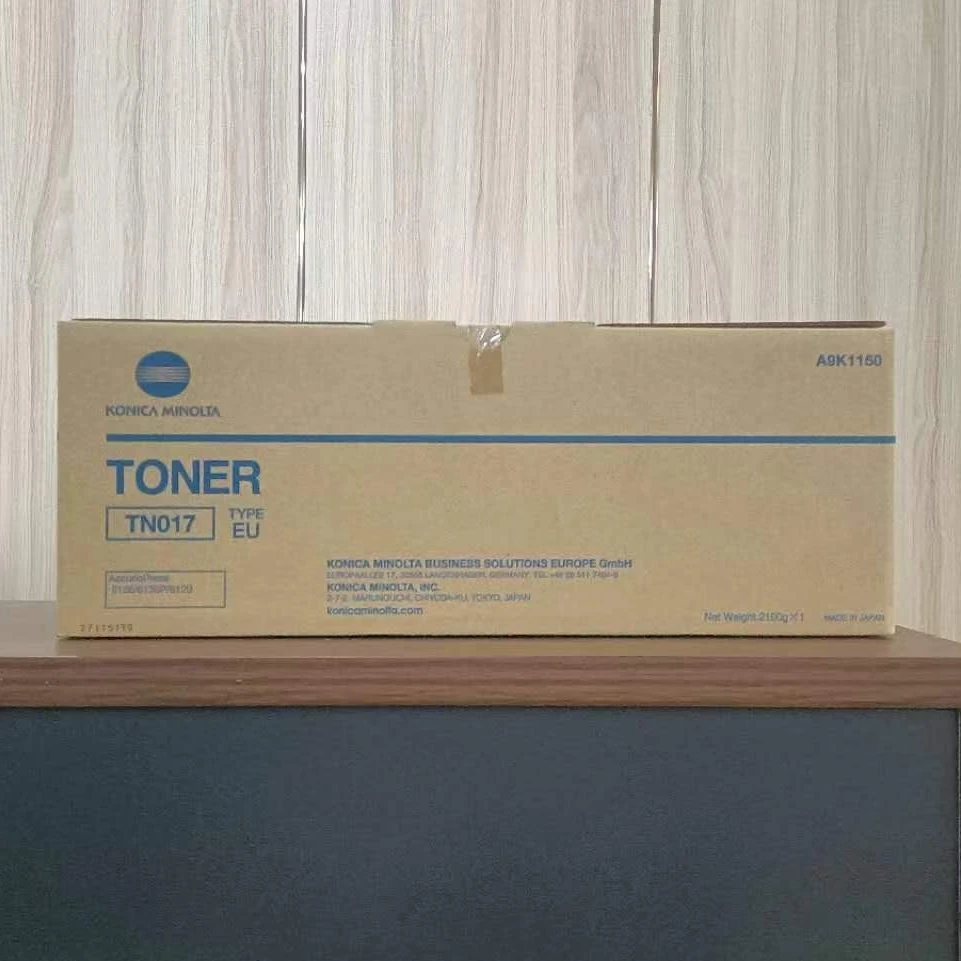 TN017 柯美6136 6120 生产型黑白机原装欧版粉 左转窄口