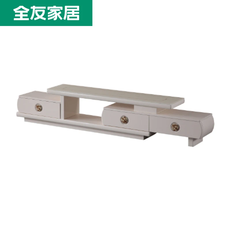 【全网下架】全友家居线下同款客厅电视柜可伸缩功能家用电视