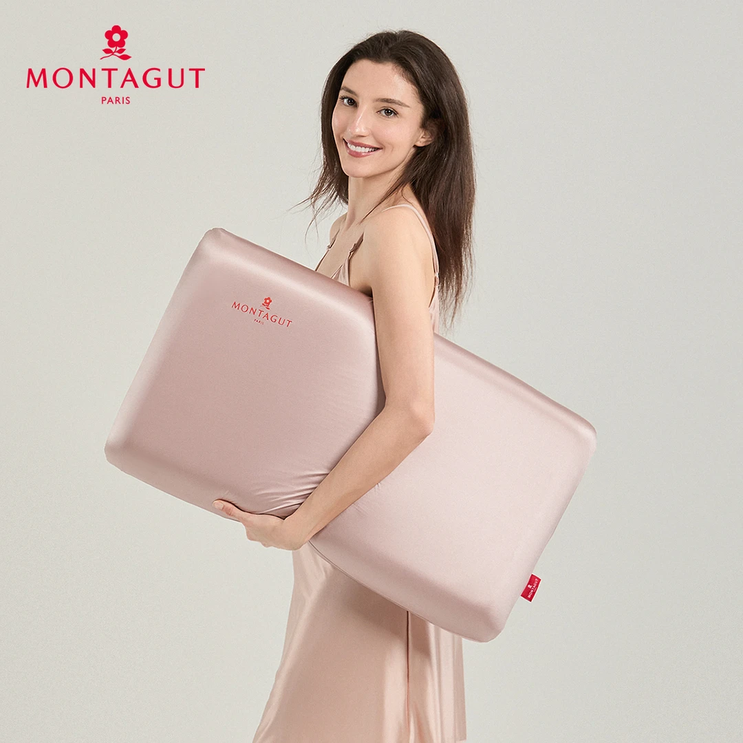 MONTAGUT梦特娇记忆枕玻尿酸面膜慢回弹单人中高枕头一只装