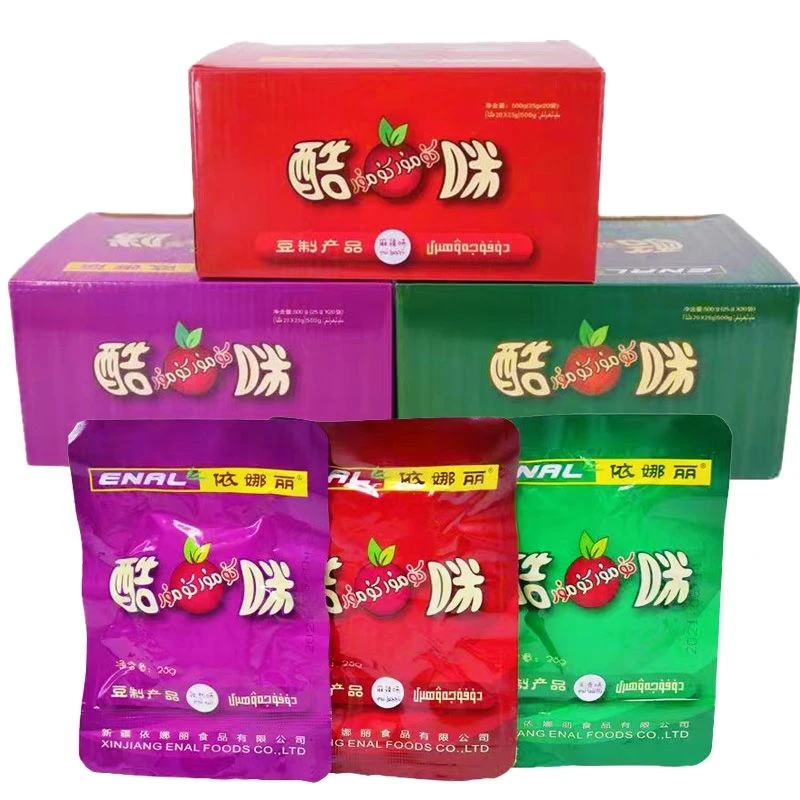 依娜丽ENAL大豆制产品komurkomur25g美味三种口味包邮豆腐新疆