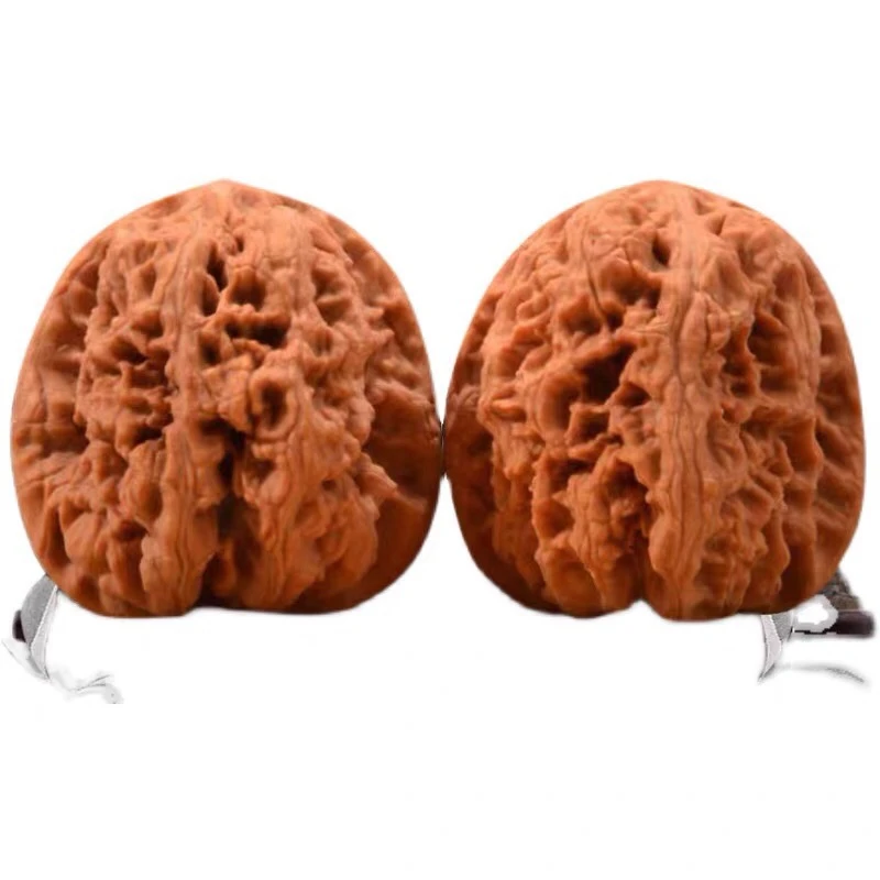 文玩核桃华北将军膀把玩盘玩手把件高桩纹路深邃骨质好男女通用