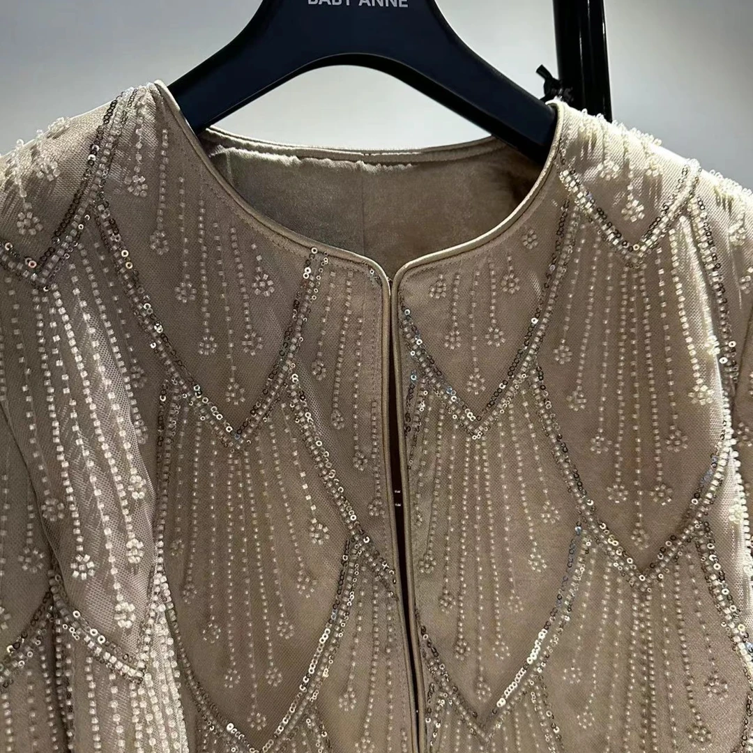 BABY ANNE开春新中式-奢华香槟金-吊带/外套 PB233001/PW233018