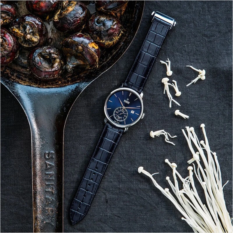 全新未使用 Rado/雷达 钻霸系列蓝盘时尚男士全自动腕表