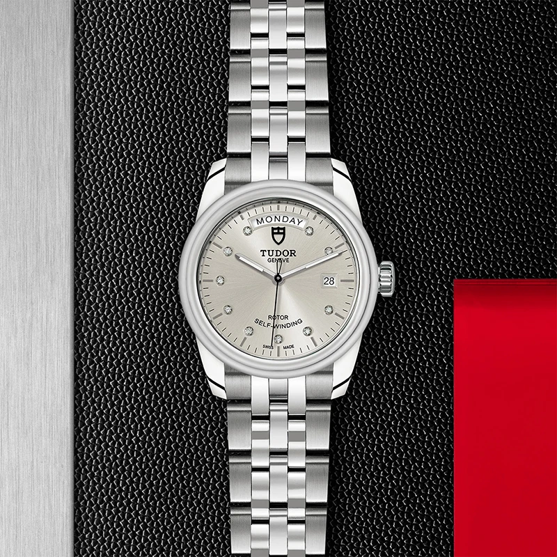 全新未使用 TUDOR/帝舵 骏珏系列/56000-0006/39mm/钻刻男机械表