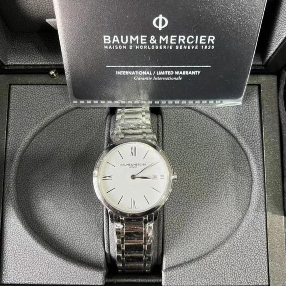 全新未使用 Baume et Mercier/名士 克莱斯麦/36.5mm/男士腕表