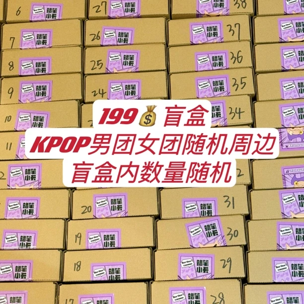 【蜡笔小盒】KPOP 男团 女团 盲盒