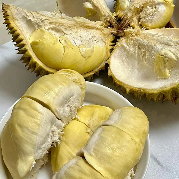 【AA泰国金枕榴莲果肉】进口金枕榴莲——默认现开果1.2斤/1.6斤果肉，不售后