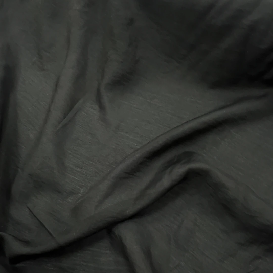 黑色天丝棉里布面料～轻薄舒适（裁剪后不支持退换）