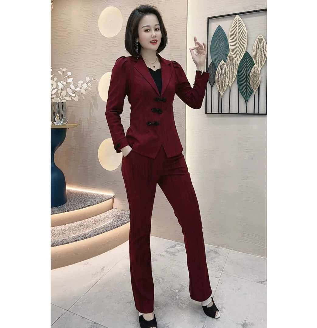 【雅俪莎精选】高级感大方时尚名媛气质高雅套装7618