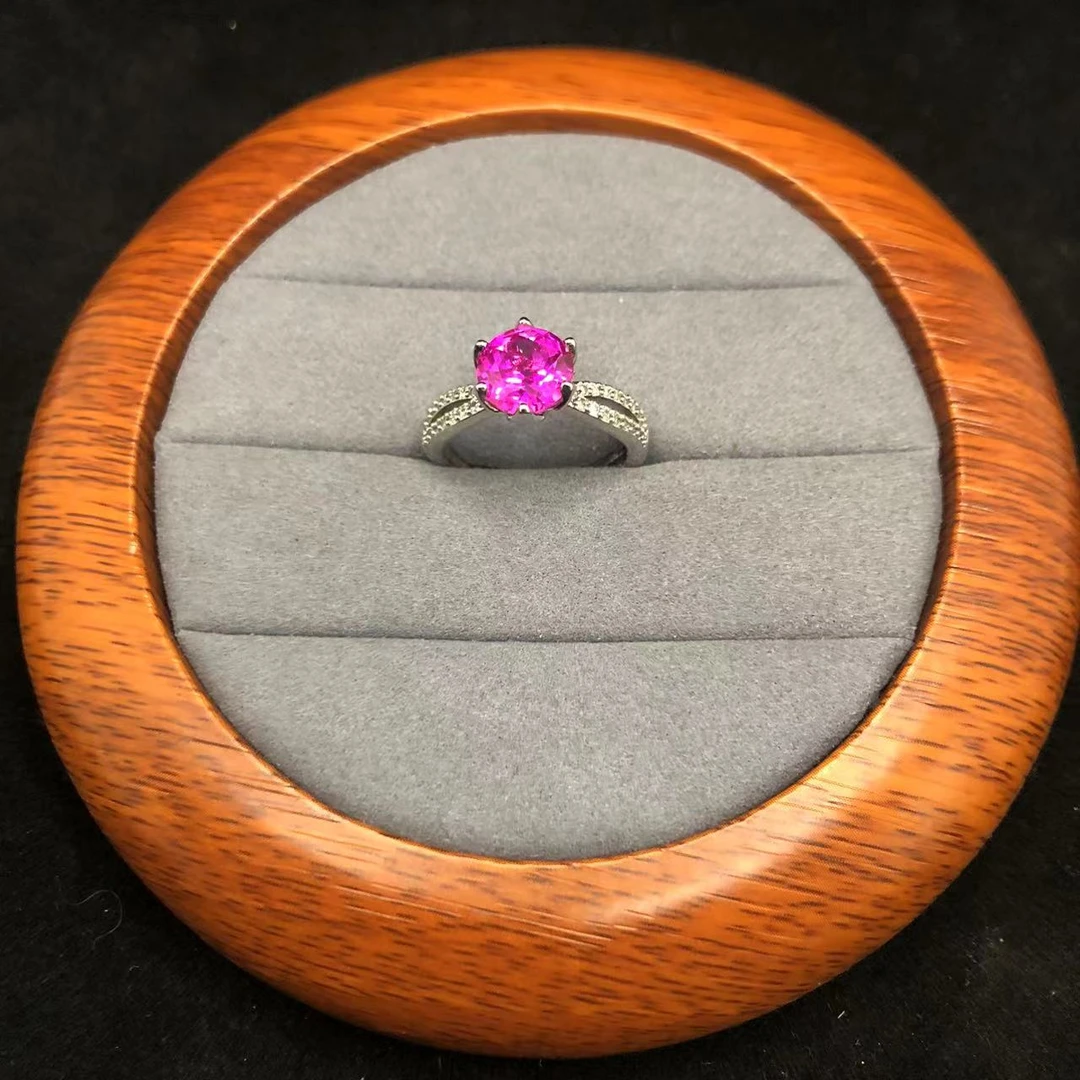 赠运费险 典藏轻奢红宝石-精工合金培育戒指-C1379