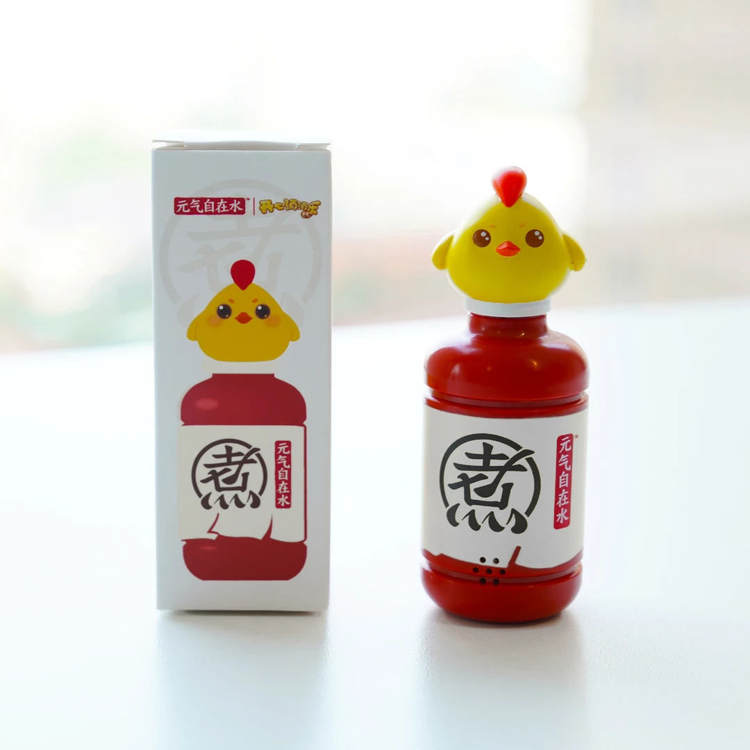 自在水消消乐夸夸鸡发声摆件