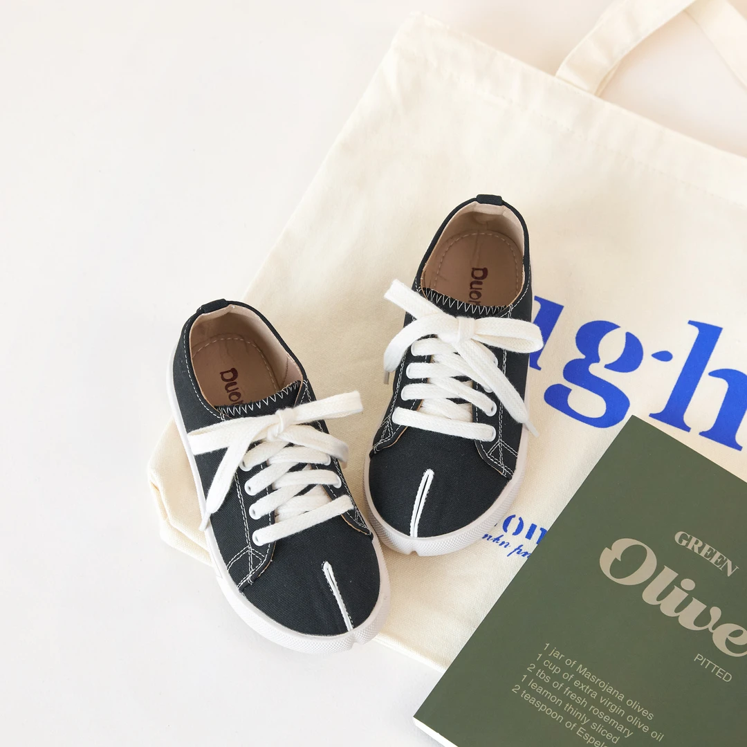 DuoReMi新款帆布鞋BR2420儿童宝宝春秋韩版百搭时髦复古软底鞋子