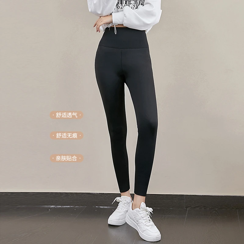 羊羔绒加绒 鲨鱼裤女加绒紧身打底裤保暖加厚芭比裤