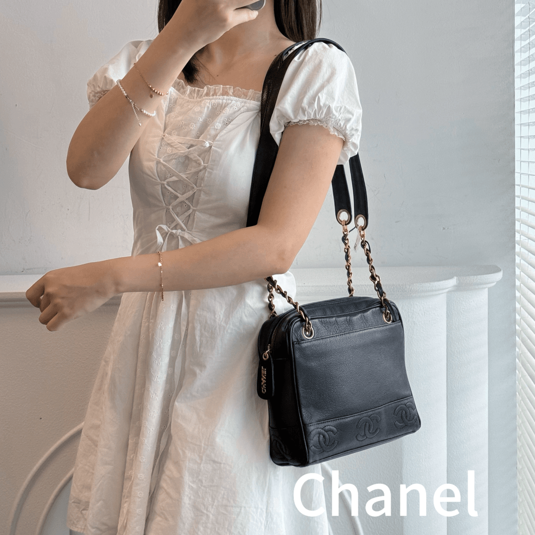 95新 Chanel/香奈儿 老板娘 单肩包 斜挎包