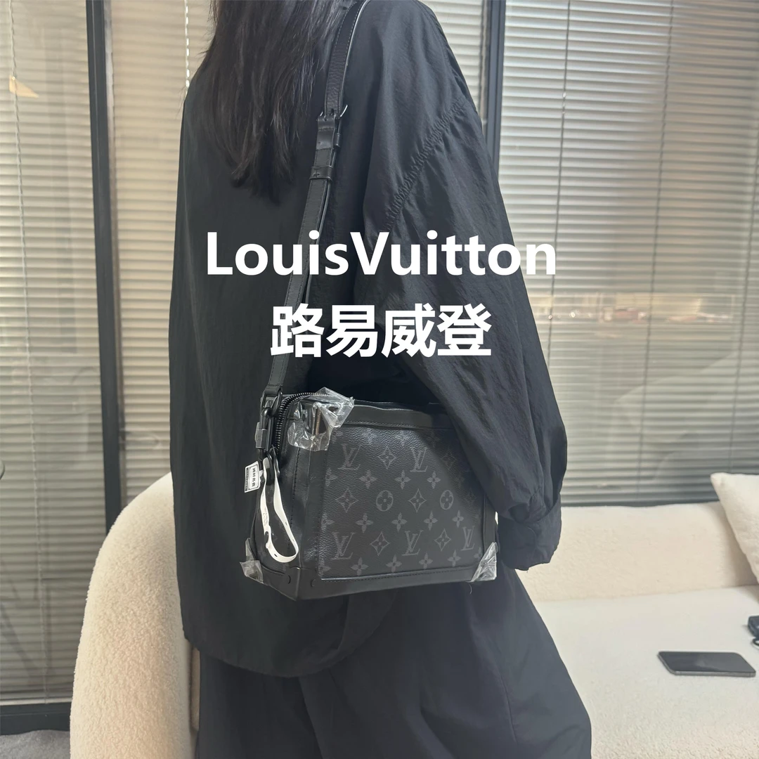 95新 LouisVuitton/路易威登 老花黑武士软盒子/甜甜在总仓/60557