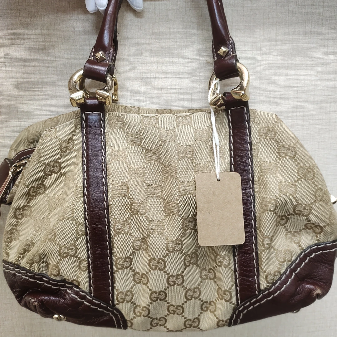 95新 GUCCI/古驰 老花单肩包/优尔严选/54556