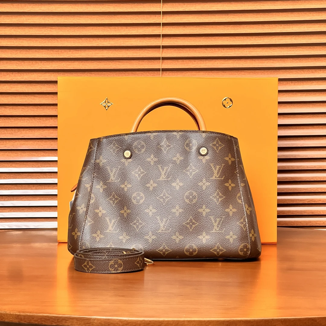 95新 LouisVuitton/路易威登 蒙田BB手提包/优尔严选/63177