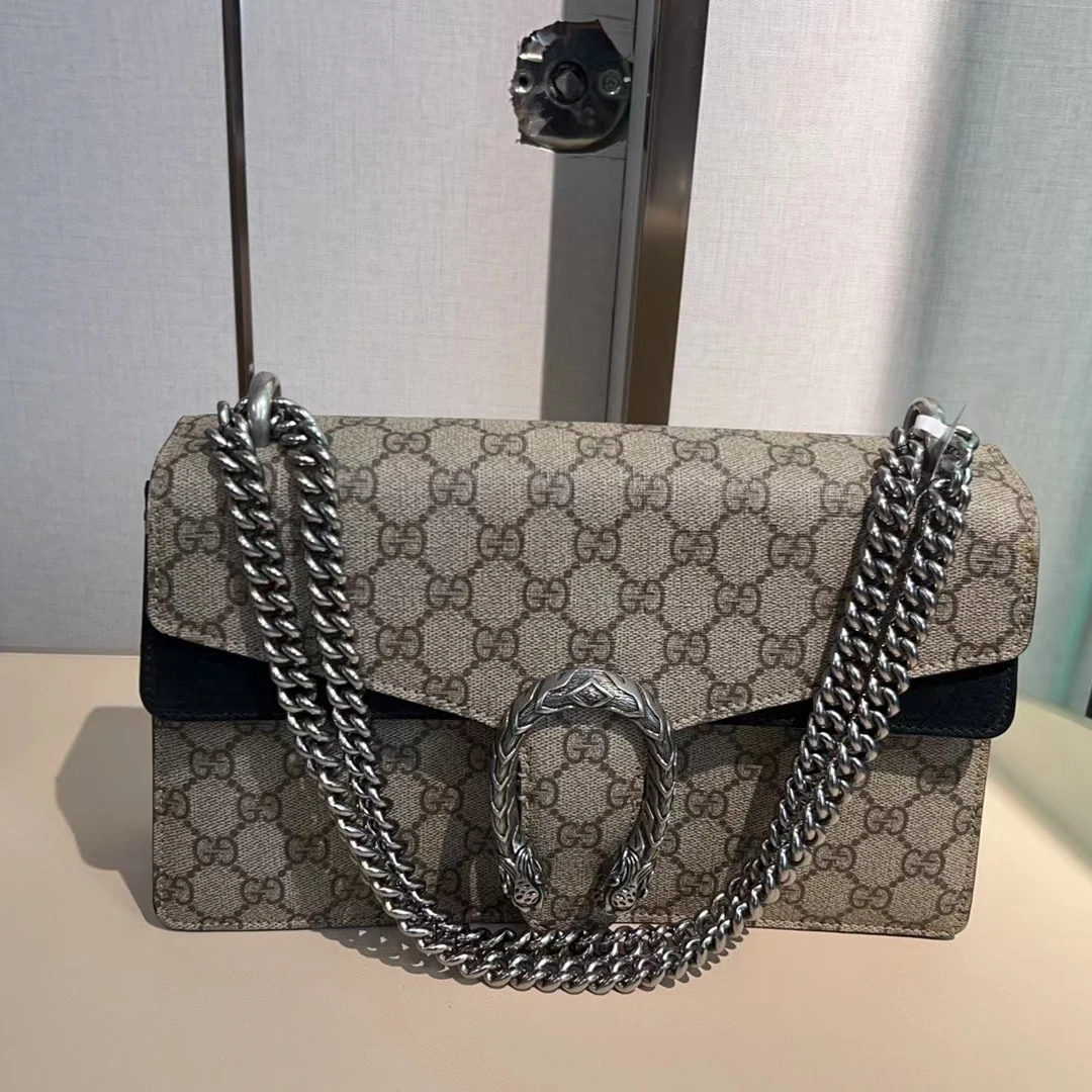 99新 GUCCI/古驰 97新酒神中号/创易甄选/单肩斜跨包/00257