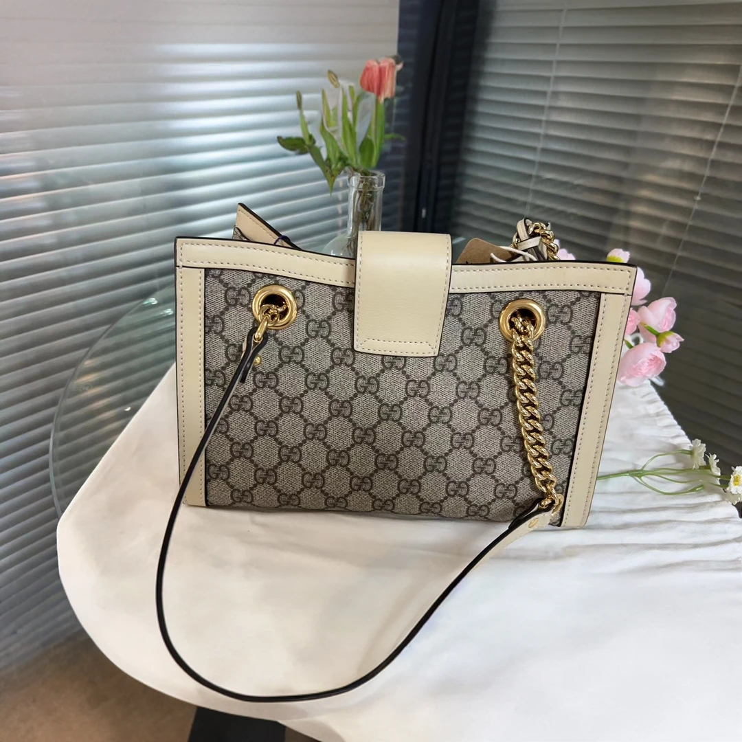 99新 GUCCI/古驰  97新PADLOCK/创易甄选/单肩斜跨包/54057